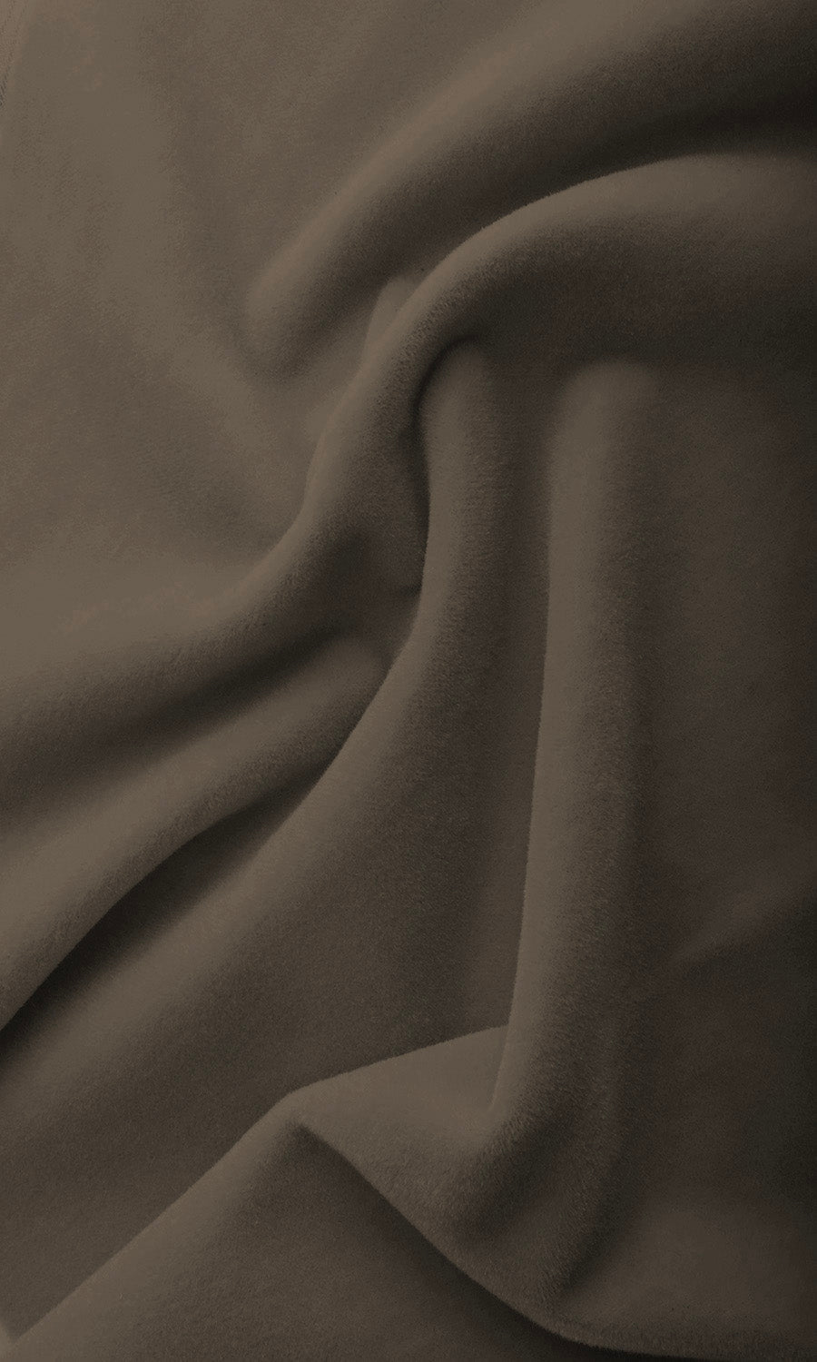 Velvet Home Textile Fabric Material By the Yard (Mocha Brown)