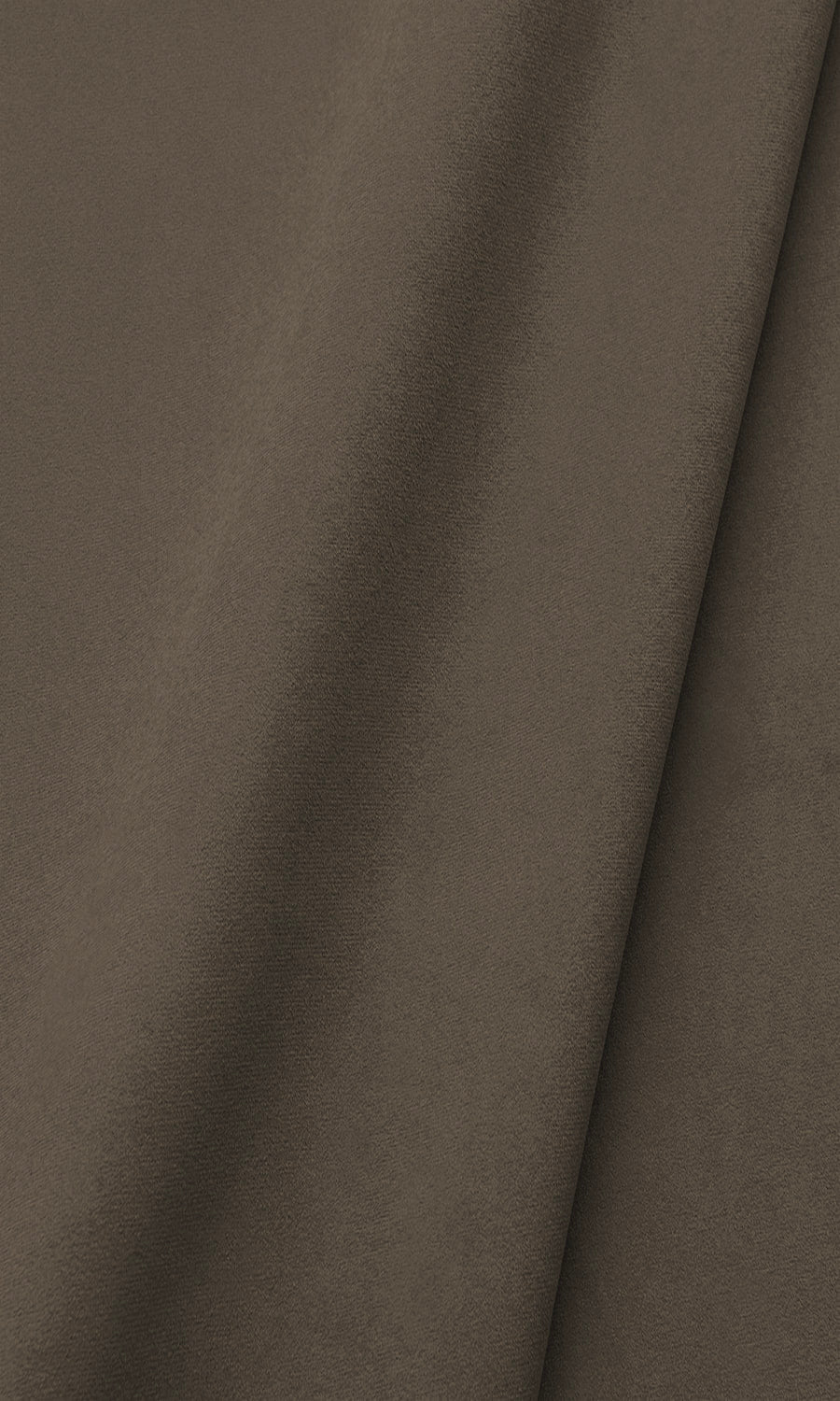 Velvet Window Treatments Fabric By the Yard (Mocha Brown)