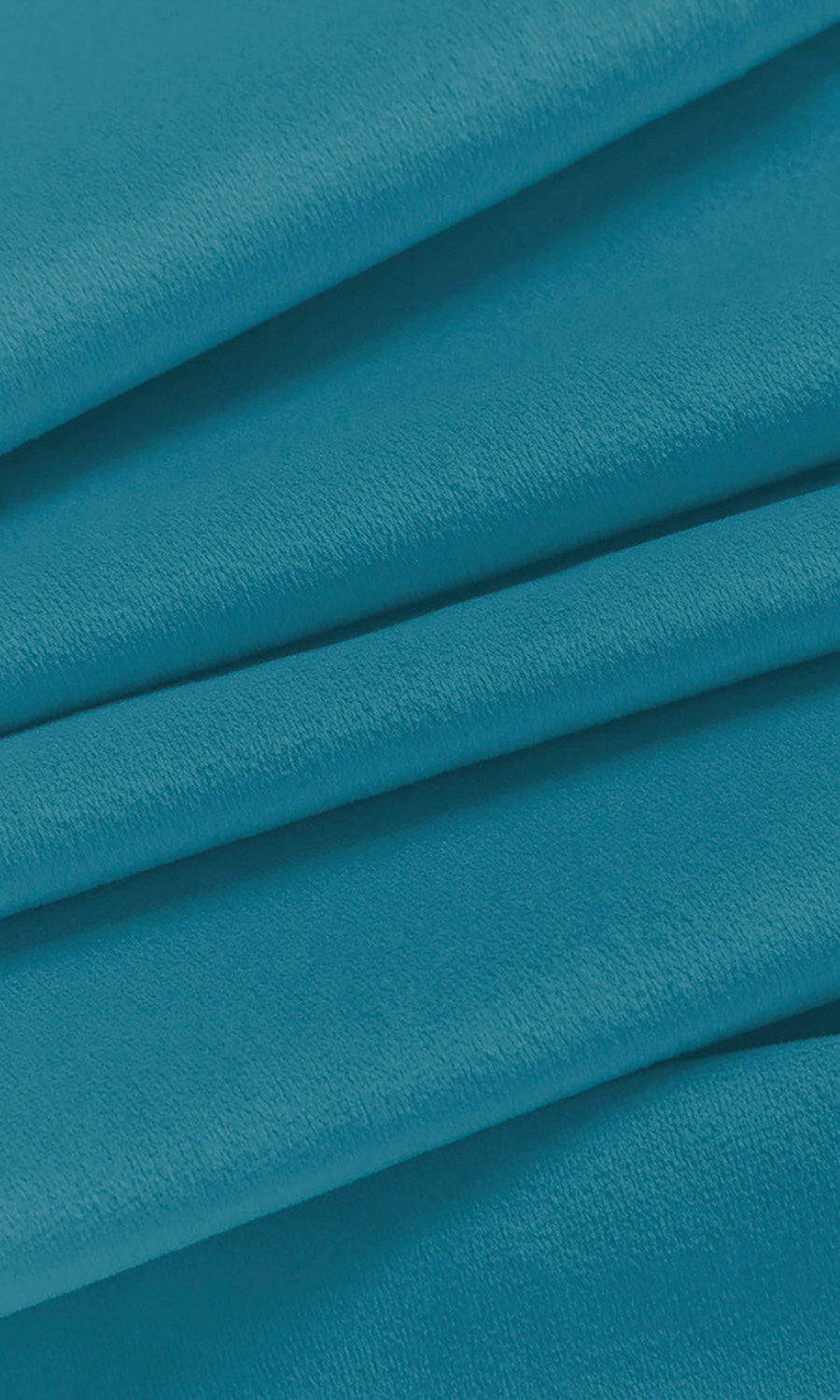 Velvet Home Décor Fabric By the Yard (Blue)
