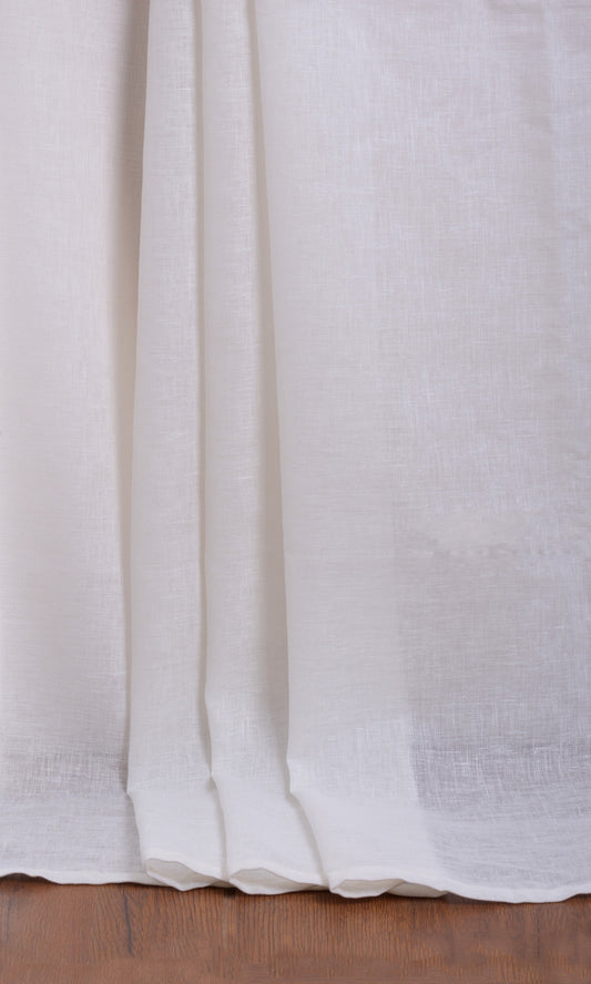 Sheer Fabric Blinds (White/ Ivory)