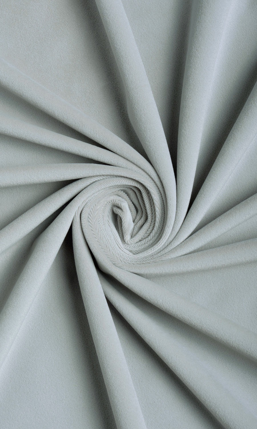 Velvet Home Décor Fabric Sample (Cool Grey/ Pale Bluish-Grey)