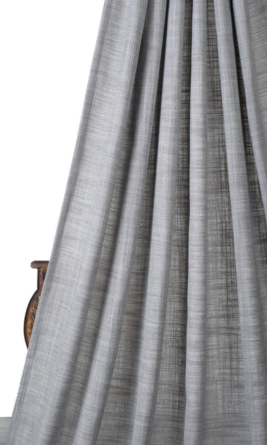 Cotton Fabric Blinds (Beige Brown)