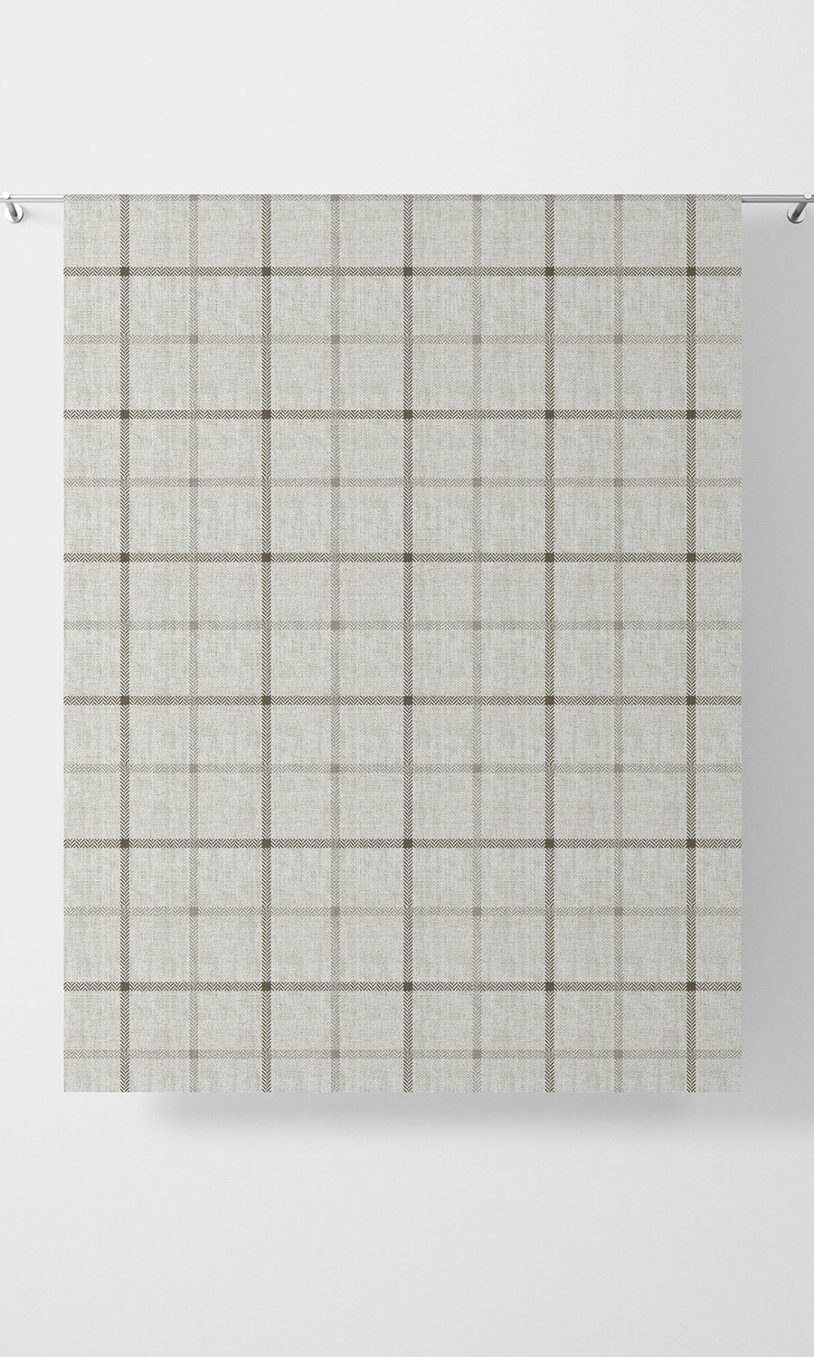Modern Striped Print Home Textile Fabric Material By the Yard (White/ Beige)