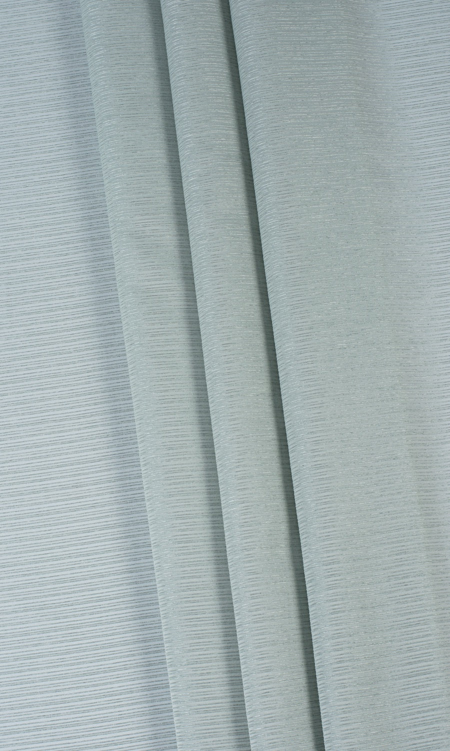 Striped Sheer Fabric Material By the Yard (Sea Green)
