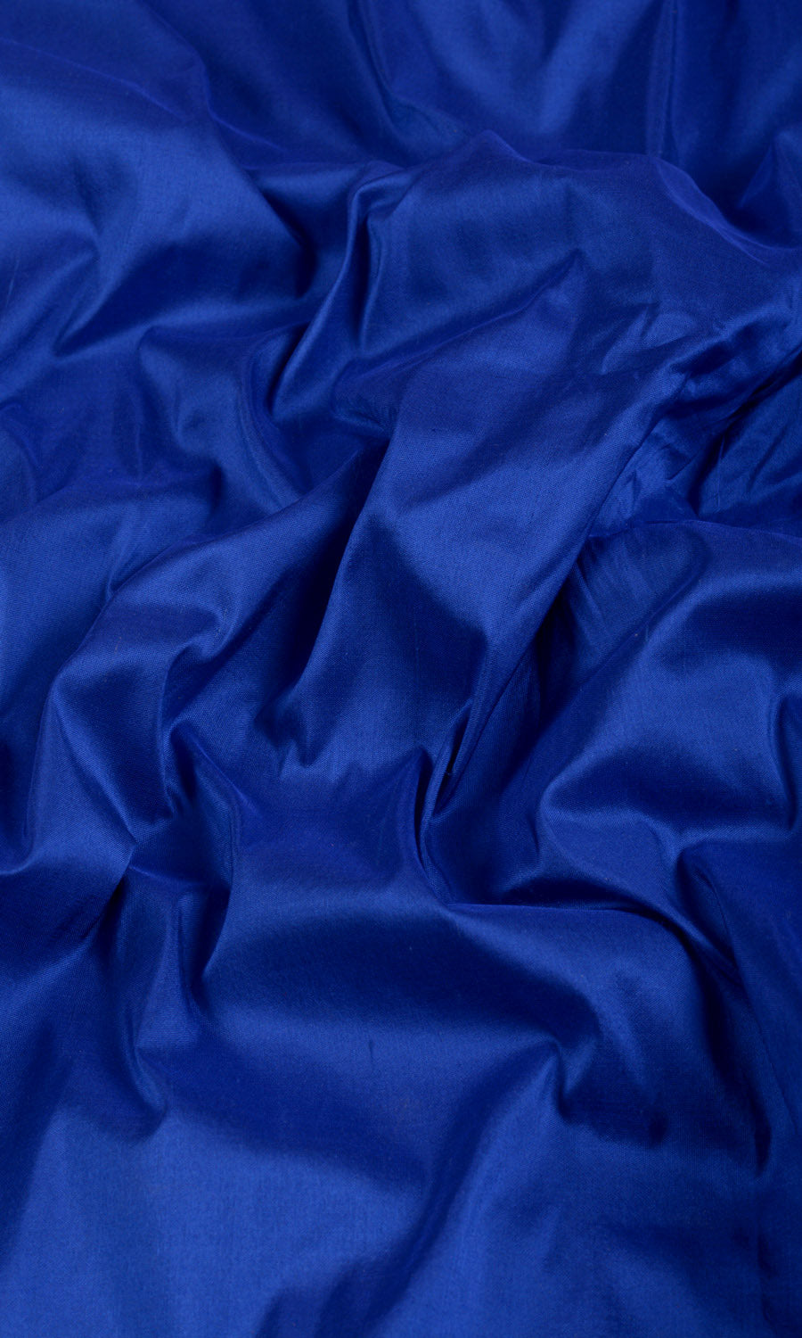 Shantung Silk Home Textile Fabric Material By the Yard (Sapphire Blue)