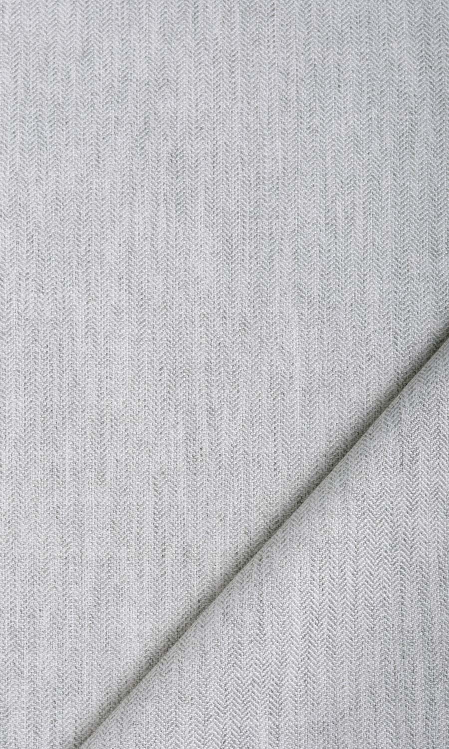 Herringbone Textured Fabric Material By the Yard (Smoke White)