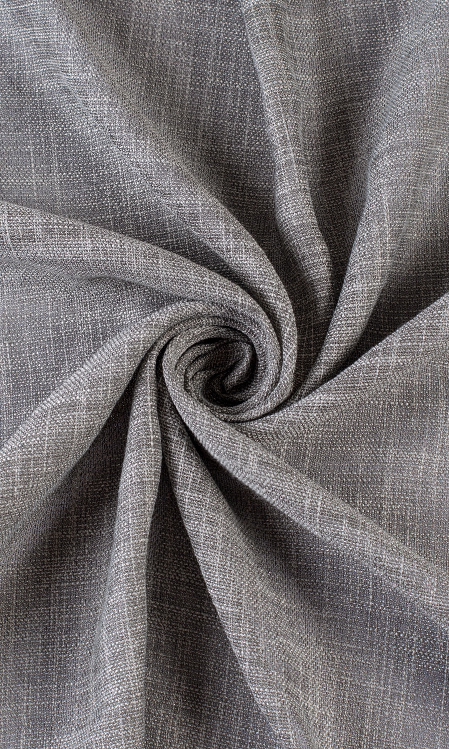 Textured Sheer Window Treatments Fabric Sample (Stone Gray)
