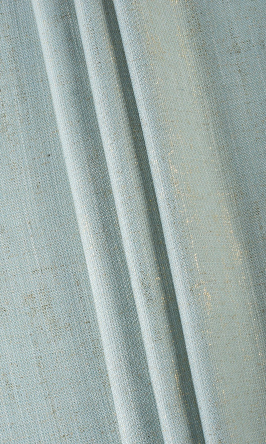 Cotton Blend Check Sheer Blinds (Milky White)