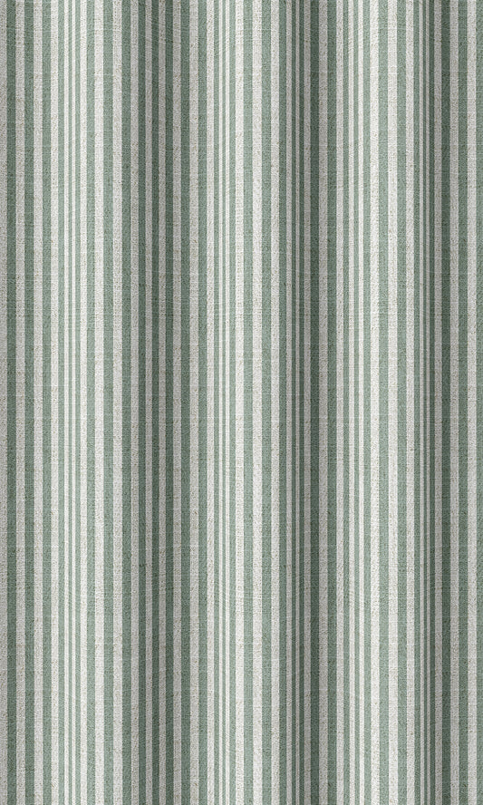 Striped Print Home Décor Fabric By the Yard (Duck Egg Blue)