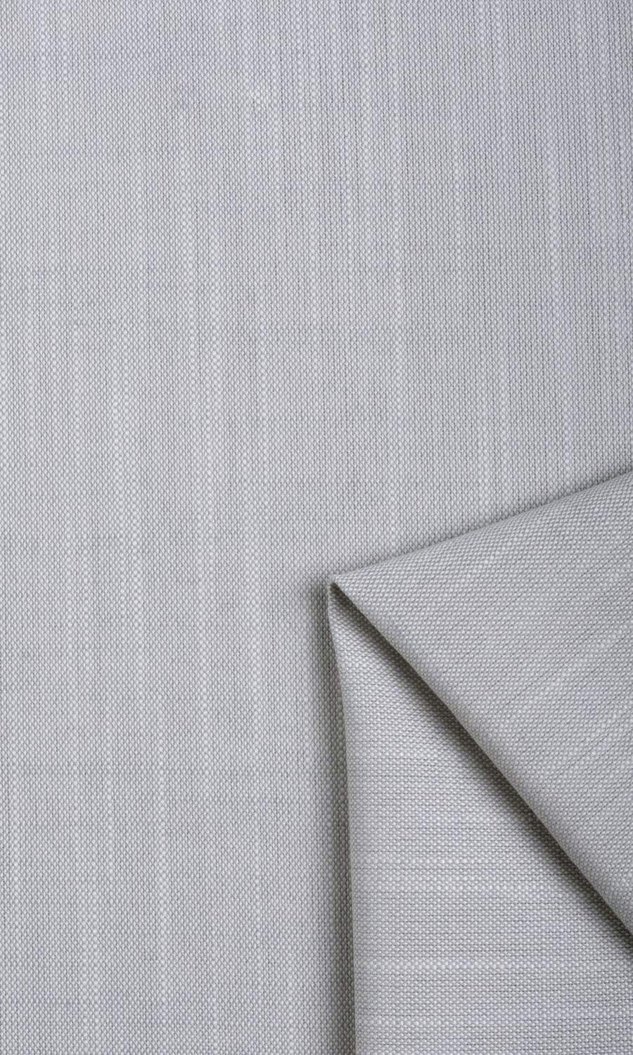 Plain Linen Texture Home Textile Fabric Material By the Yard (Silver Grey)