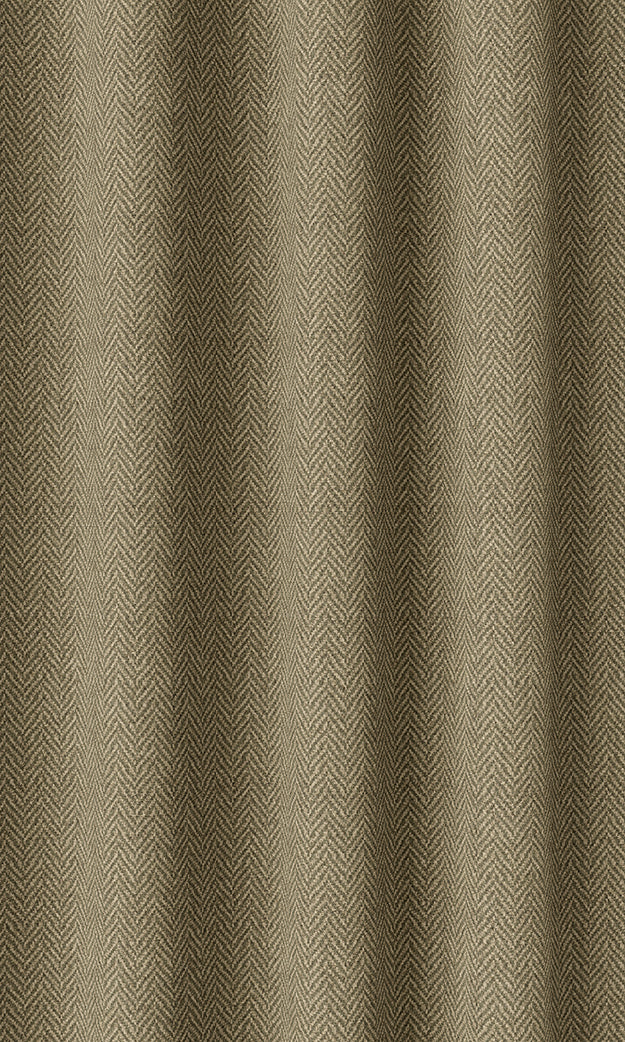 Herringbone Textured Home Décor Fabric By the Yard (Olive Green)