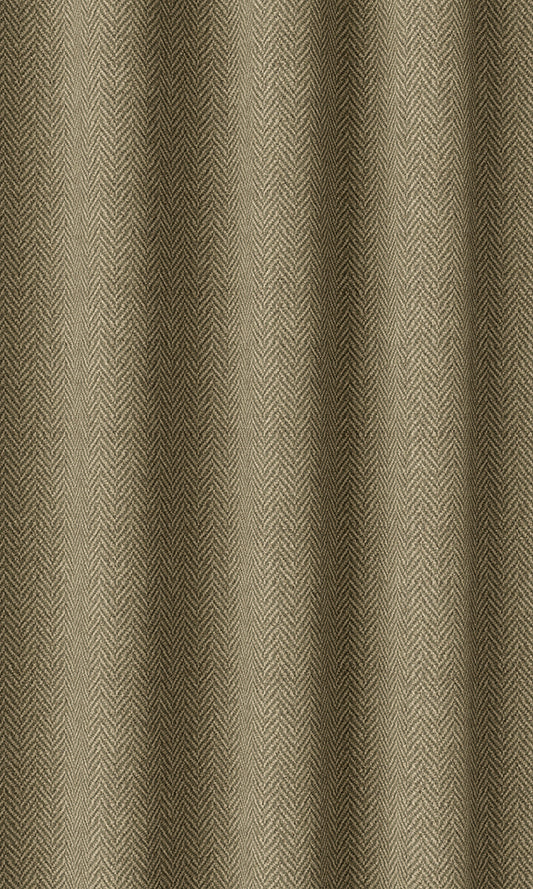Herringbone Textured Home Décor Fabric By the Yard (Olive Green)
