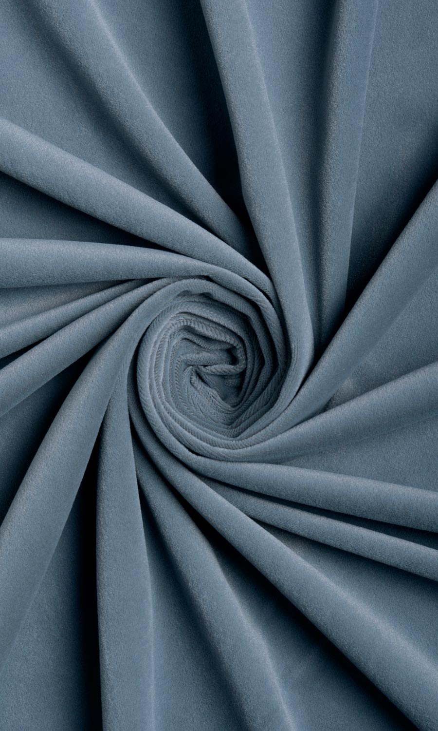Velvet Home Décor Fabric By the Yard (Grey/ Blue)