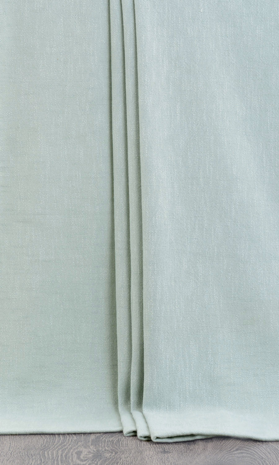 Plain Cotton Window Treatments Fabric By the Yard (Pastel Light Blue)