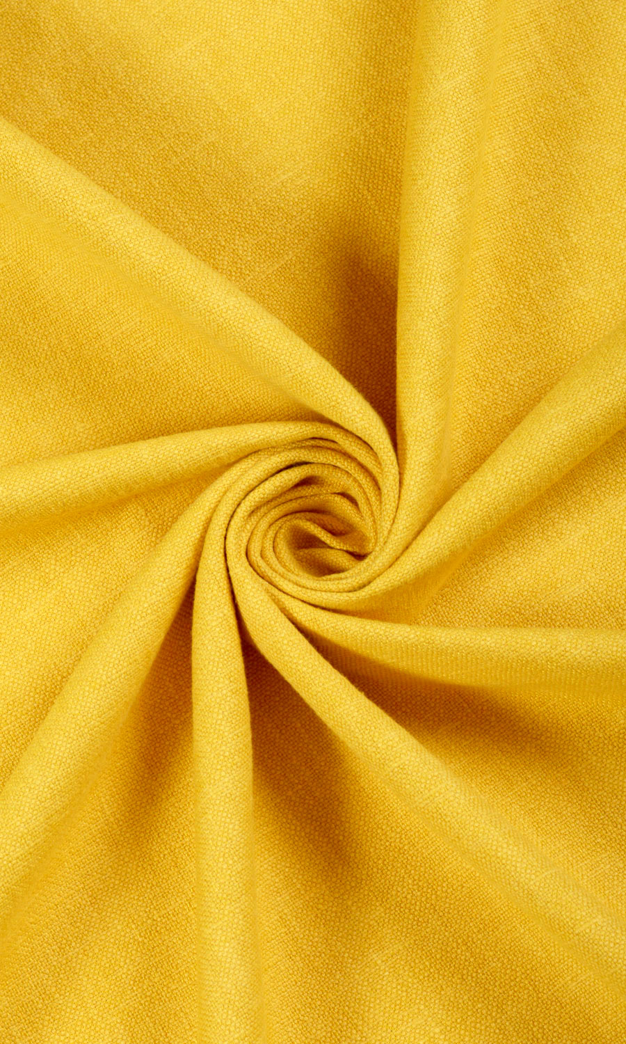 Linen Blend Home Décor Fabric By the Yard (Yellow)