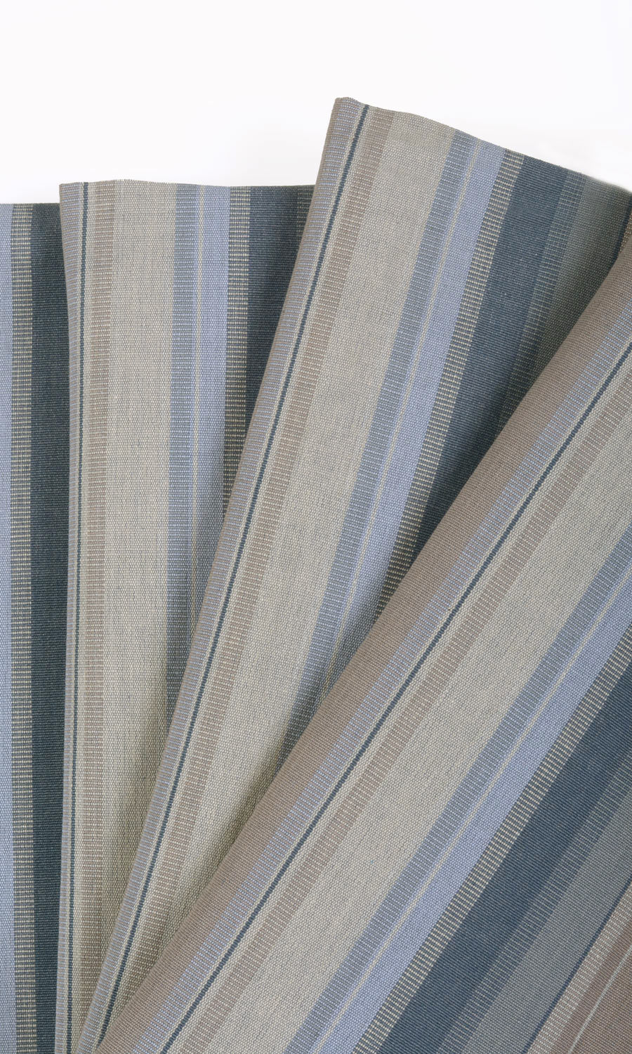 Cotton Fabric Material By the Yard (Blue/ Brown)
