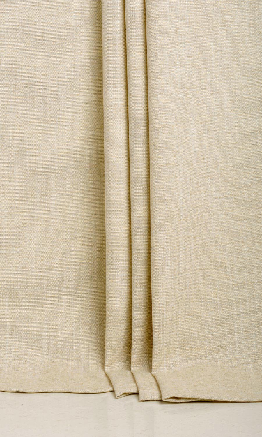 Plain Linen Texture Free Fabric Material Sample (Pale Beige)