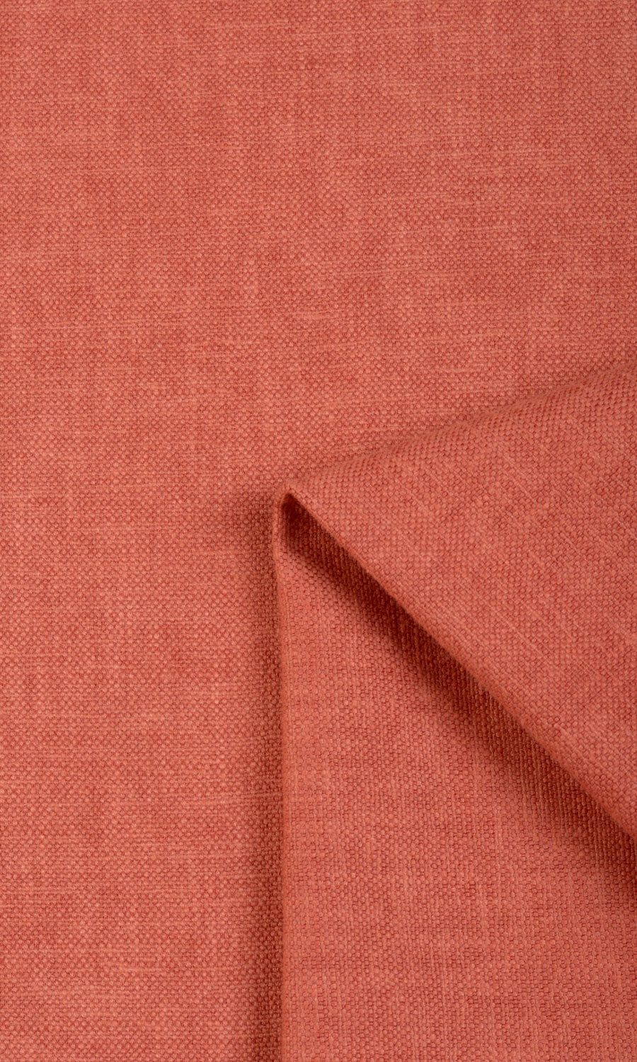 Linen-Blend Fabric Material By the Yard (Orange)