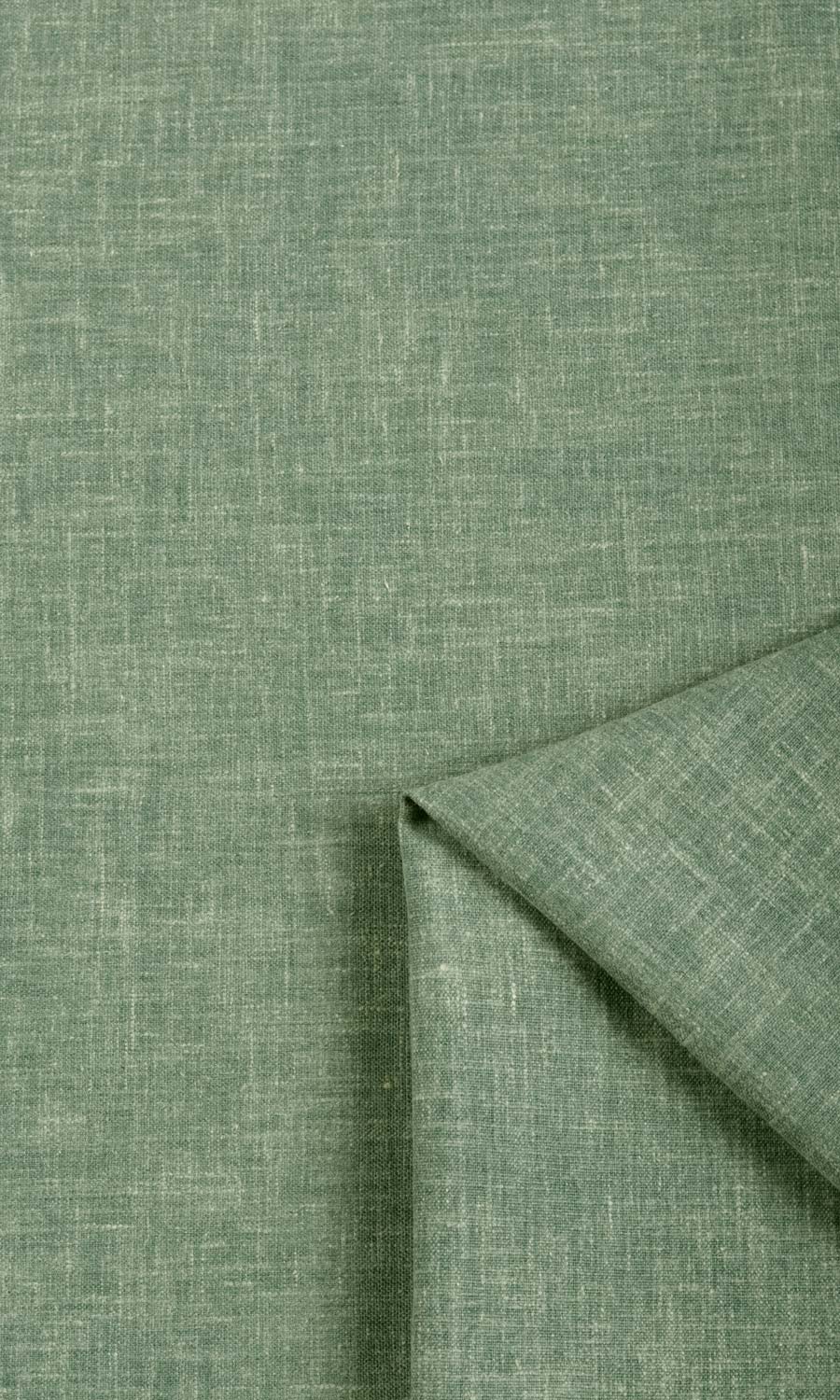 Poly-Cotton Blend Fabric Material By the Yard (Jade)