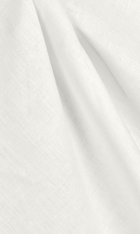 Cotton-Linen Blend Blinds (White)