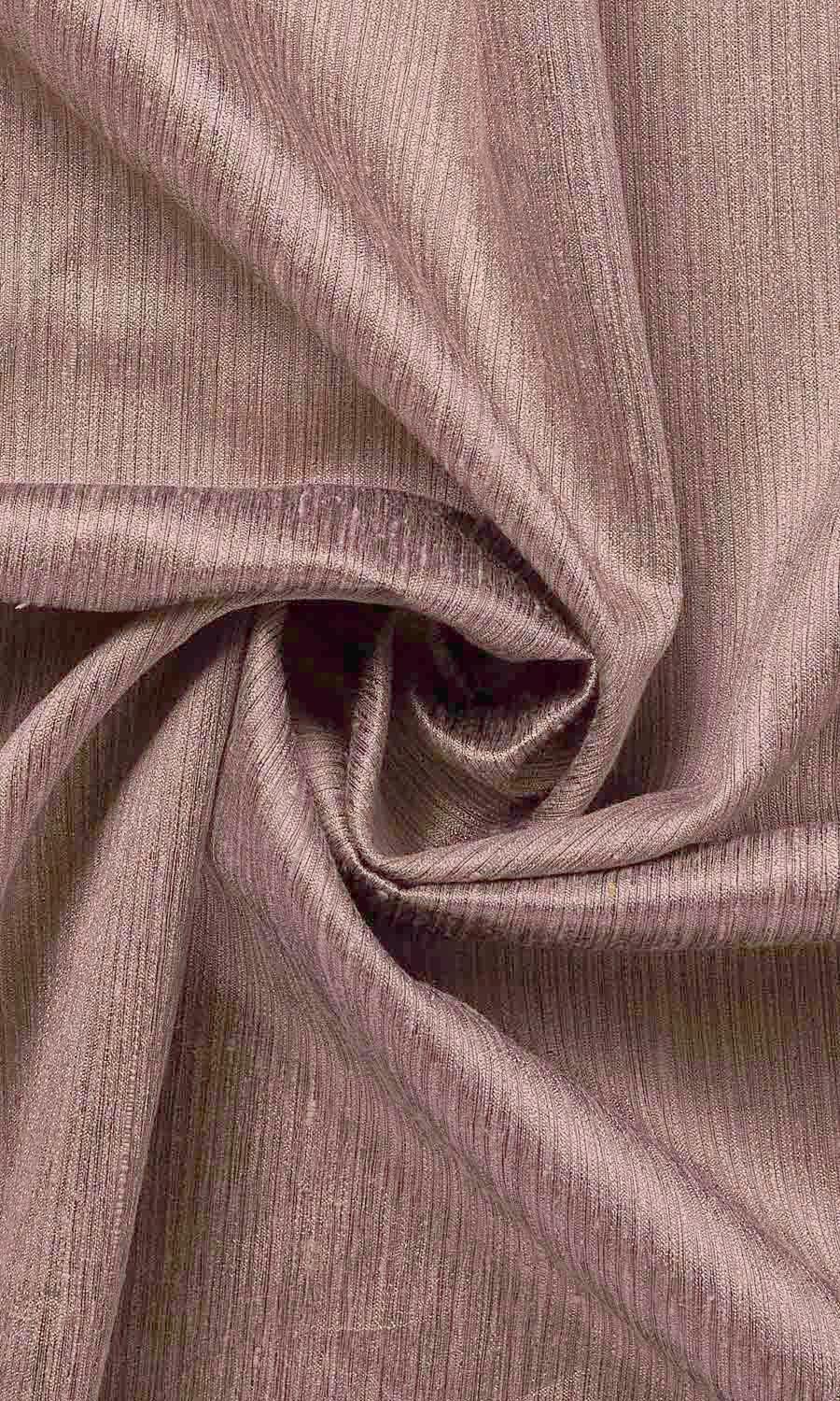 Faux Silk Home Décor Fabric By the Metre (Dusty Pink)