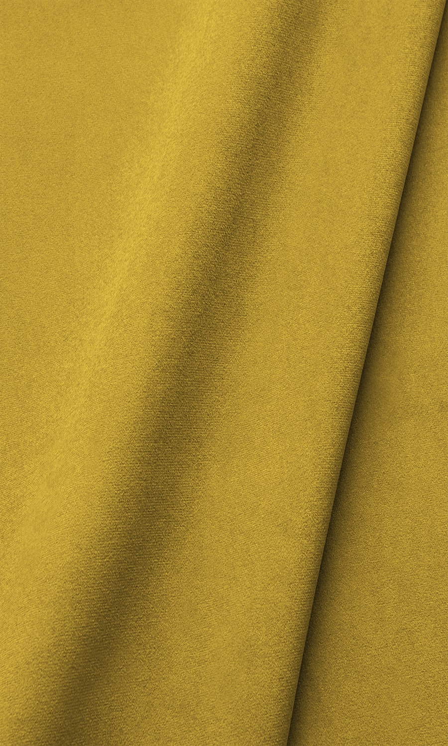 Velvet Window Treatments Fabric By the Yard (Yellow)