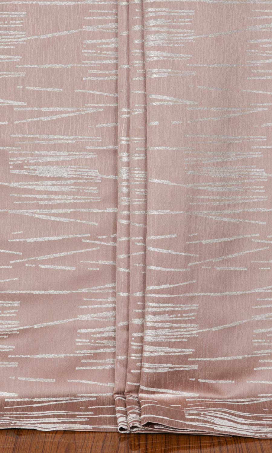 Abstract Patterned Window Treatments Fabric By the Yard (Blush Pink)