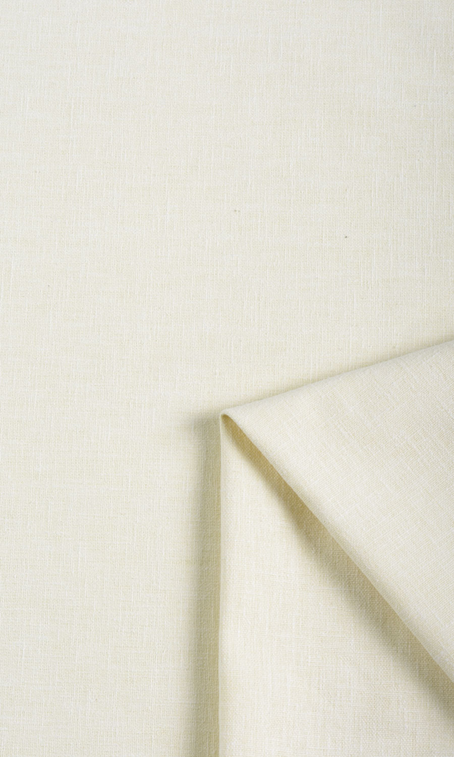 Linen Texture Home Textile Fabric Material By the Yard (Ivory)