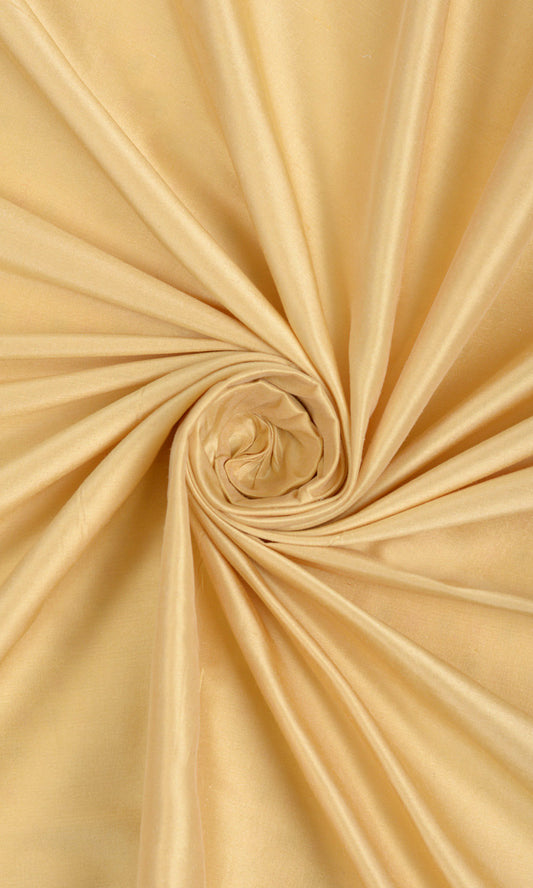 Shantung Silk Home Décor Fabric By the Yard (Wheat Beige)
