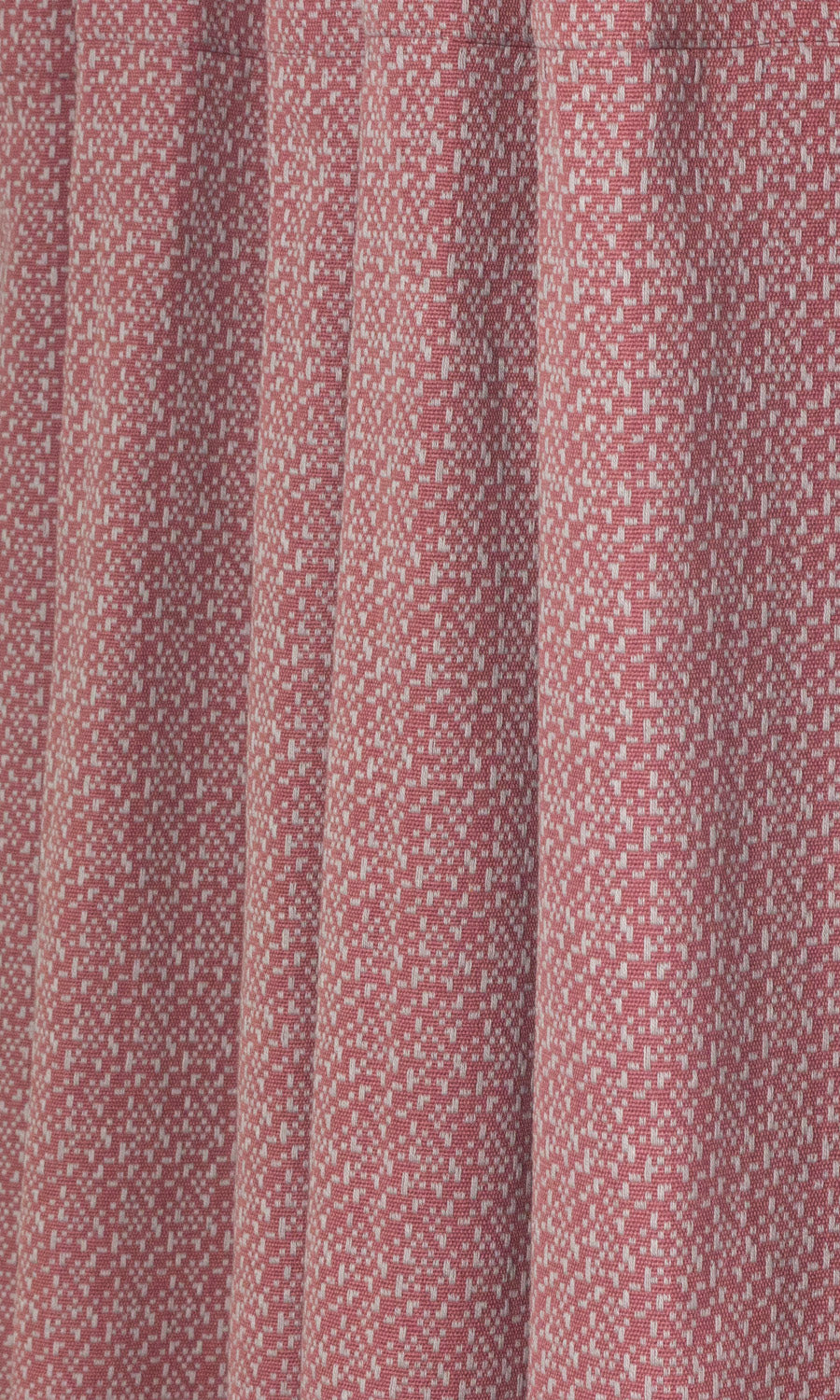 Cotton Window Treatments Fabric By the Metre (Pink/ Grey)