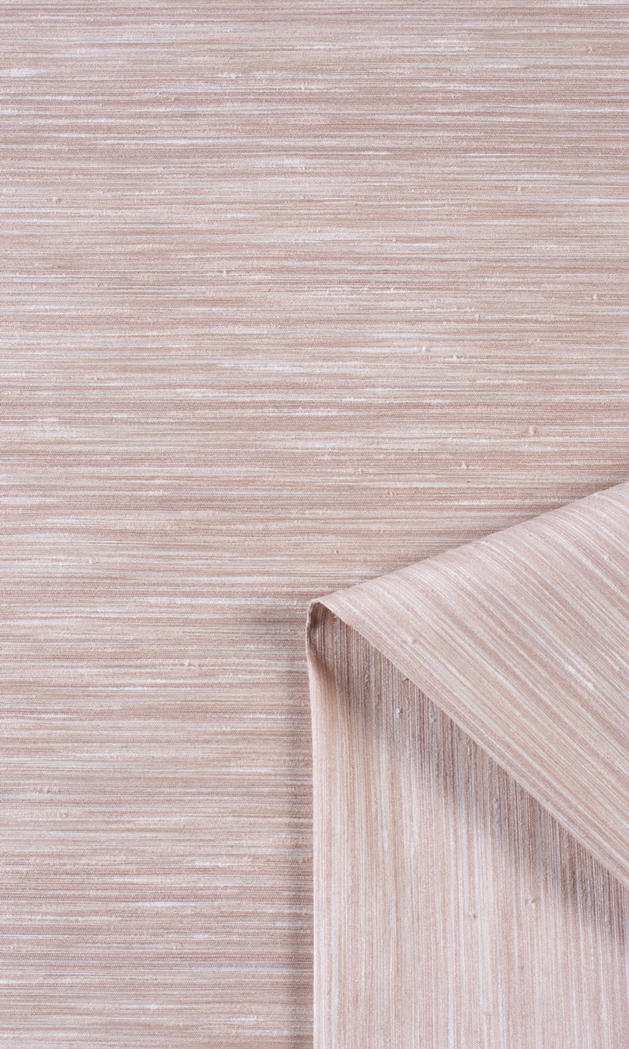 Textured Faux Silk Free Fabric Material Sample (Cavern Pink)