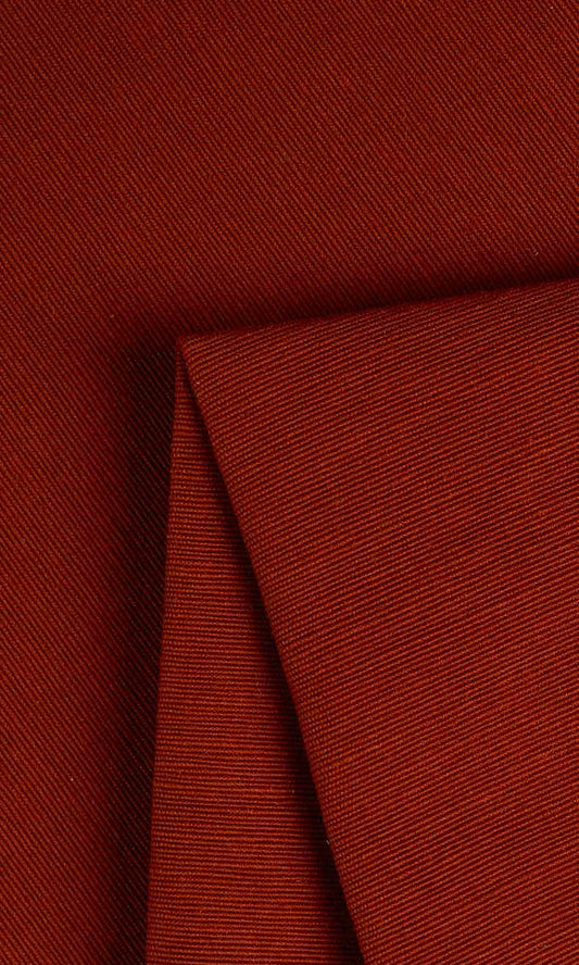 Cotton Roman Blinds (Copper Orange)