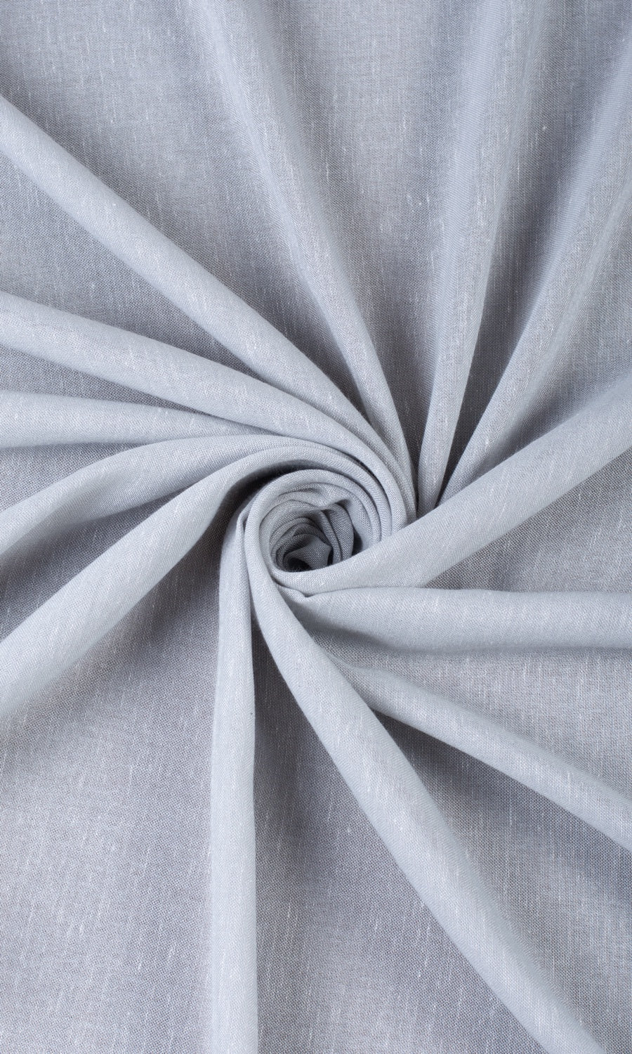 Plain Sheer Window Treatments Fabric By the Yard (Gray)
