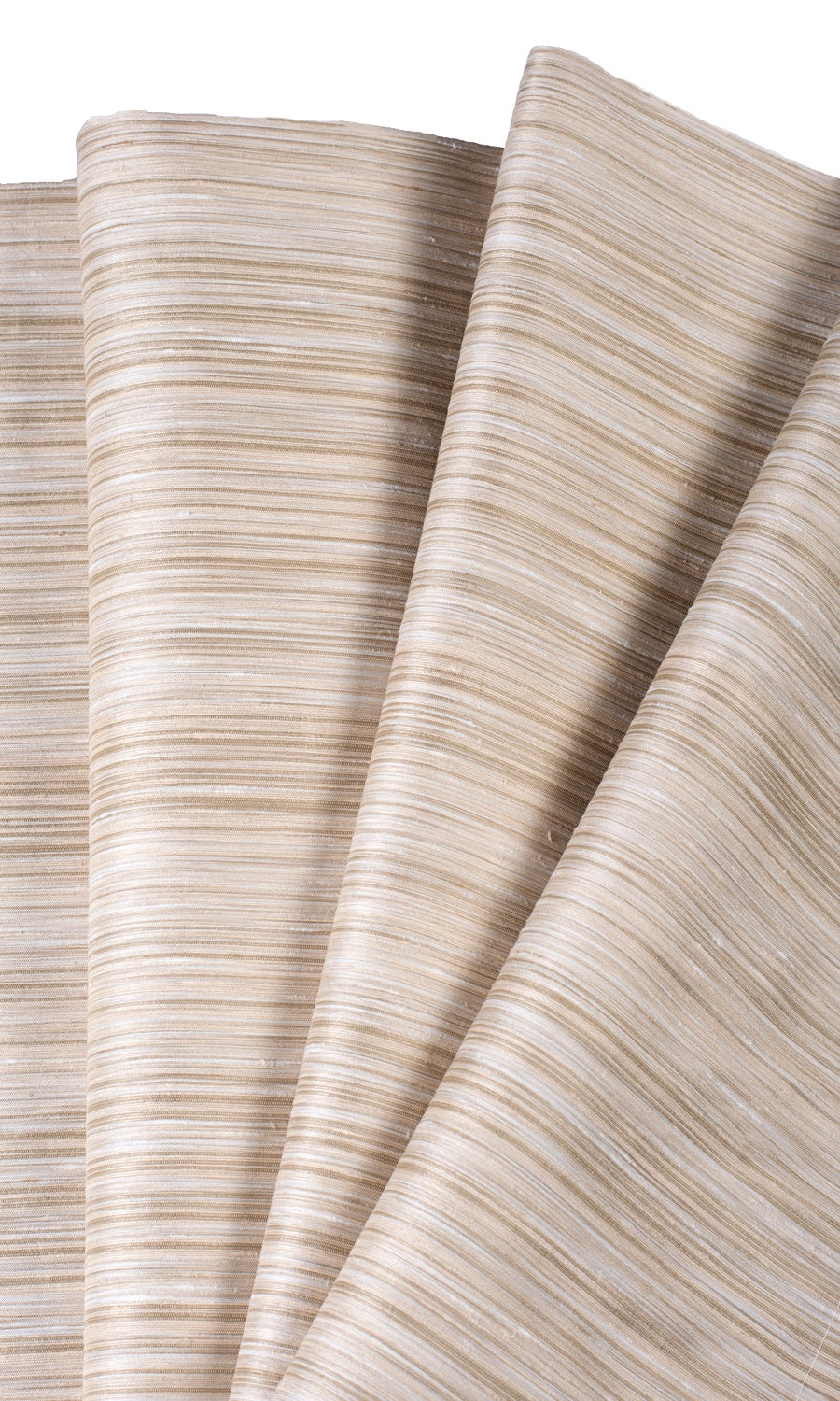 Faux Silk Fabric Material By the Yard (Sand Beige)