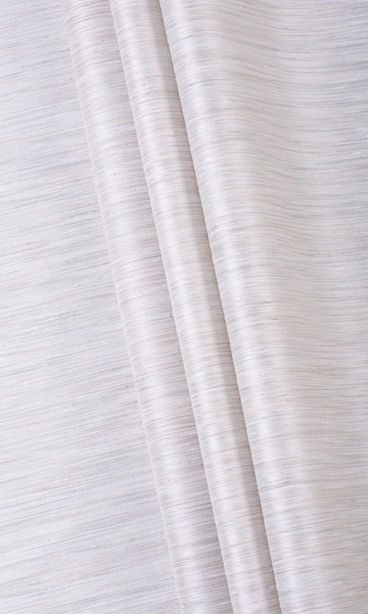 Faux Silk Home Décor Fabric By the Yard (Pale Grey)