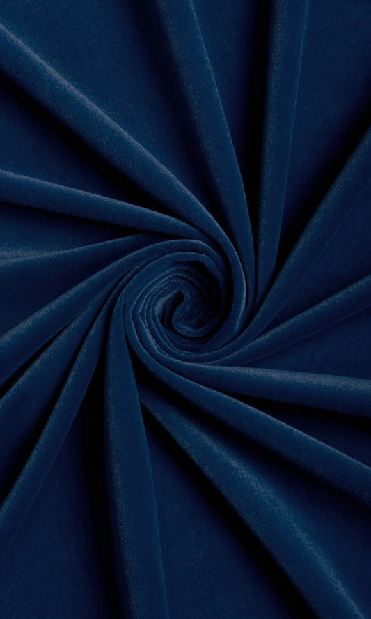 Velvet Roman Shades (Midnight Blue)