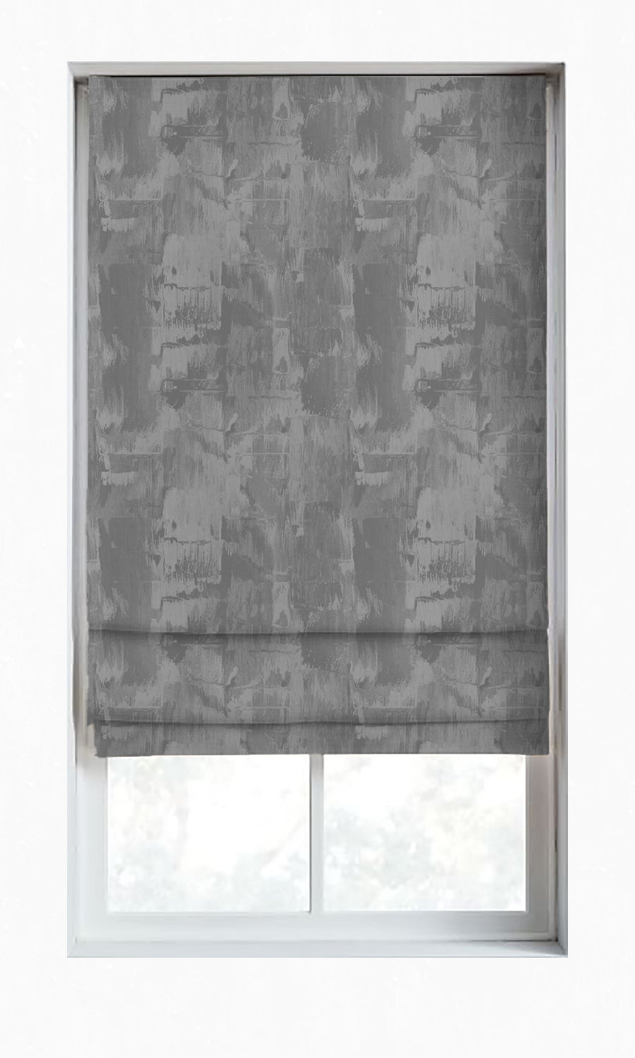 Room Darkening Striped Home Décor Fabric Sample (Grey)