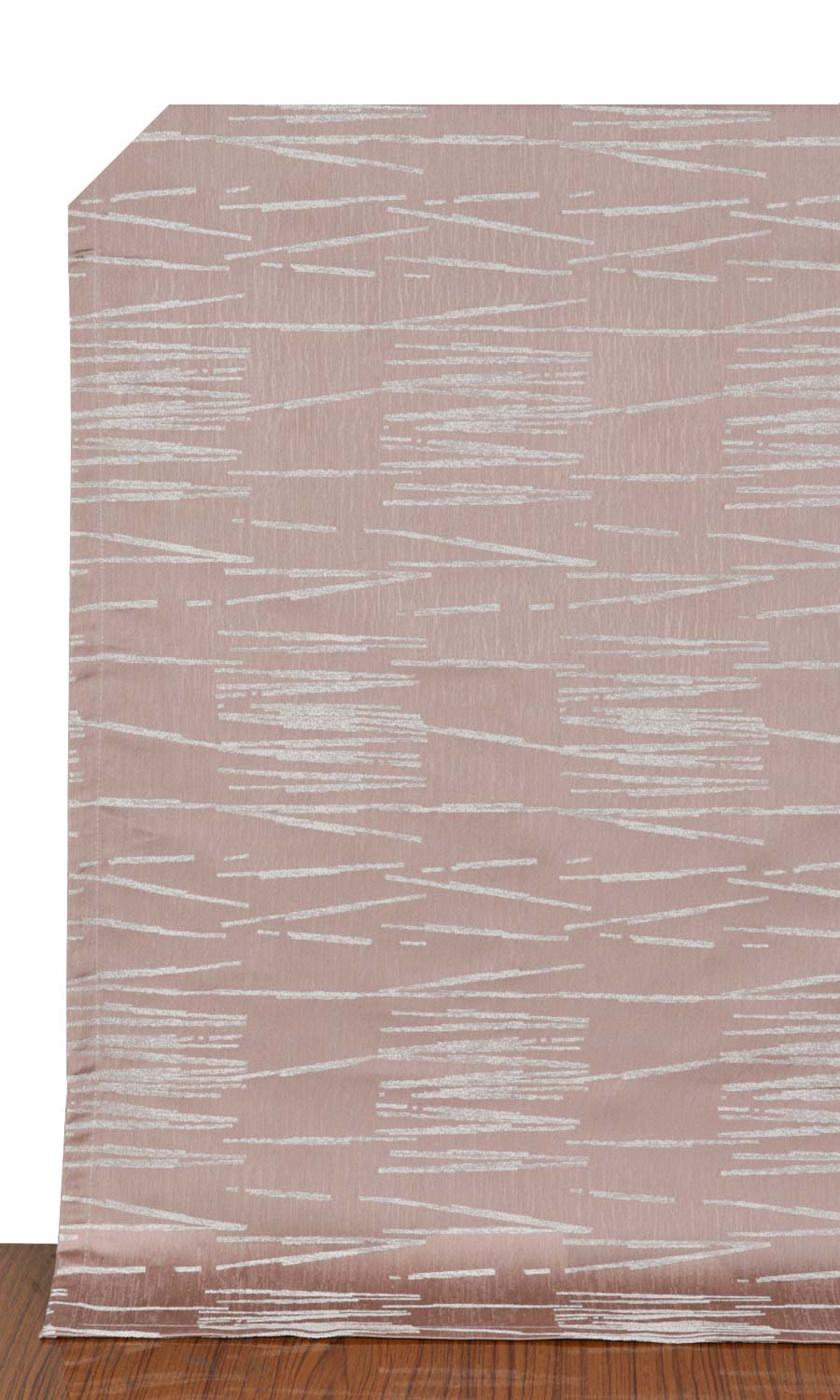 Abstract Patterned Home Textile Fabric Material Sample (Blush Pink)