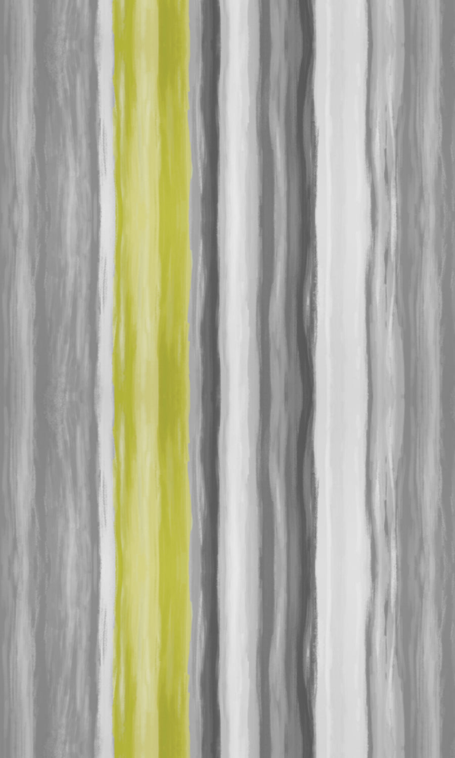 Dimout Striped Home Textile Fabric Material By the Yard (Pear Green/ Grey)
