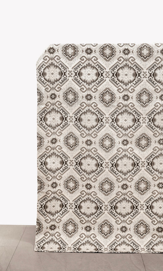 Aztec Print Shades (Deep Beige/ Charcoal)