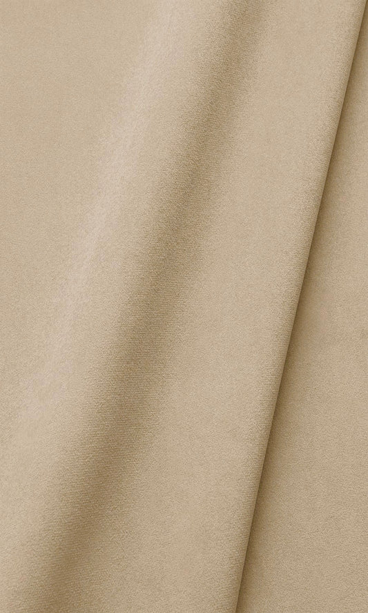 Velvet Home Décor Fabric By the Yard (Beige/ Tan)
