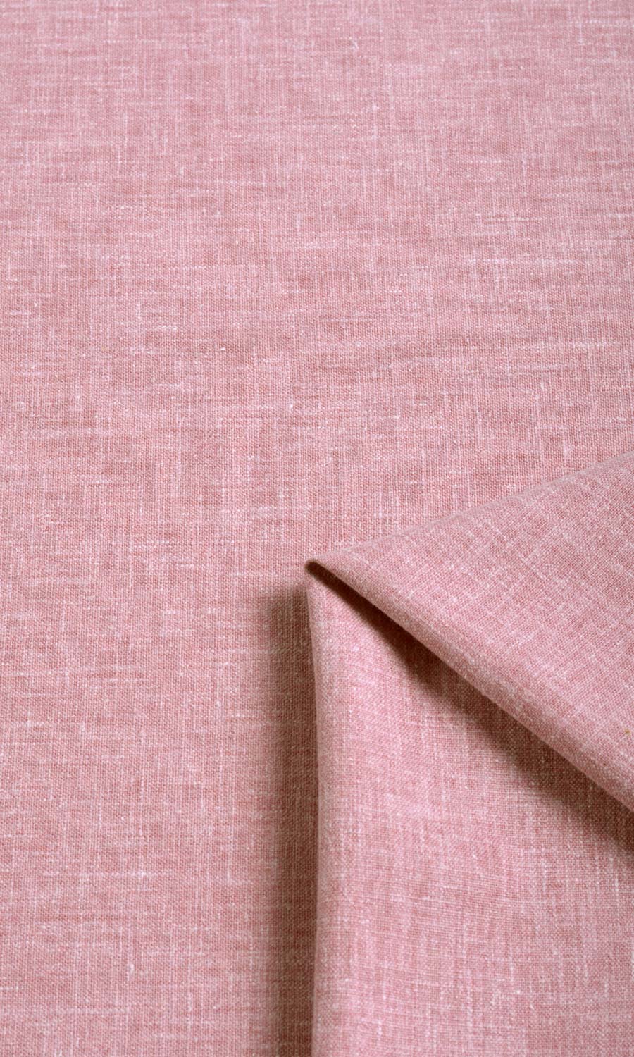 Poly-Cotton Blend Fabric Material By the Yard (Rose Pink)