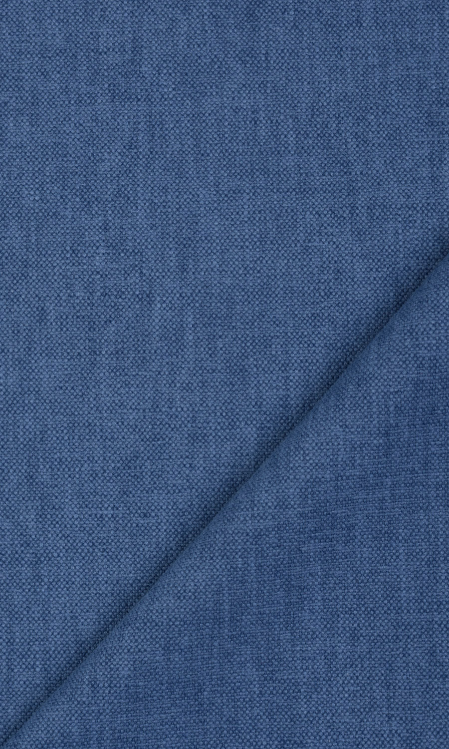 Linen-Blend Window Treatments Fabric By the Yard (Blue)