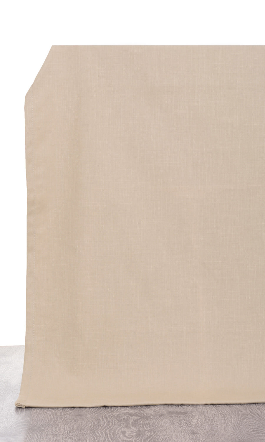 Poly-Cotton Fabric By the Yard for Curtains & Drapes (Brown)