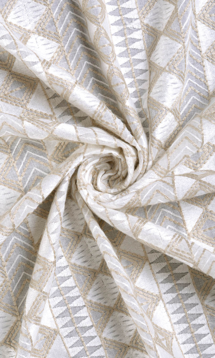 Patterned / Printed / Geometric / Striped Window Treatments Fabric By the Yard