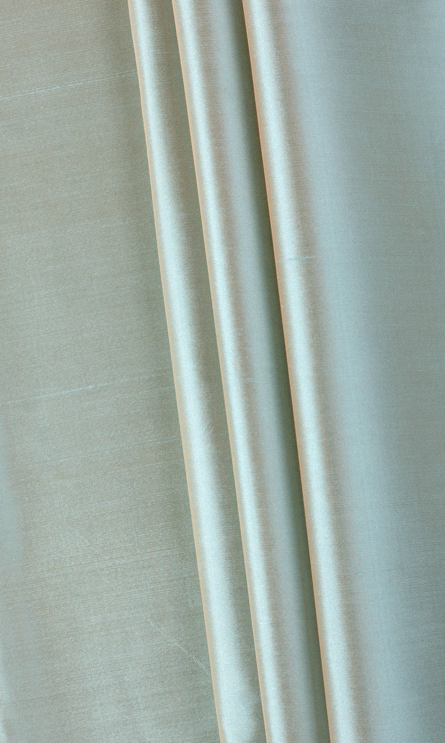 Shantung Silk Home Textile Fabric Material By the Yard (Turquoise/ Bronze)