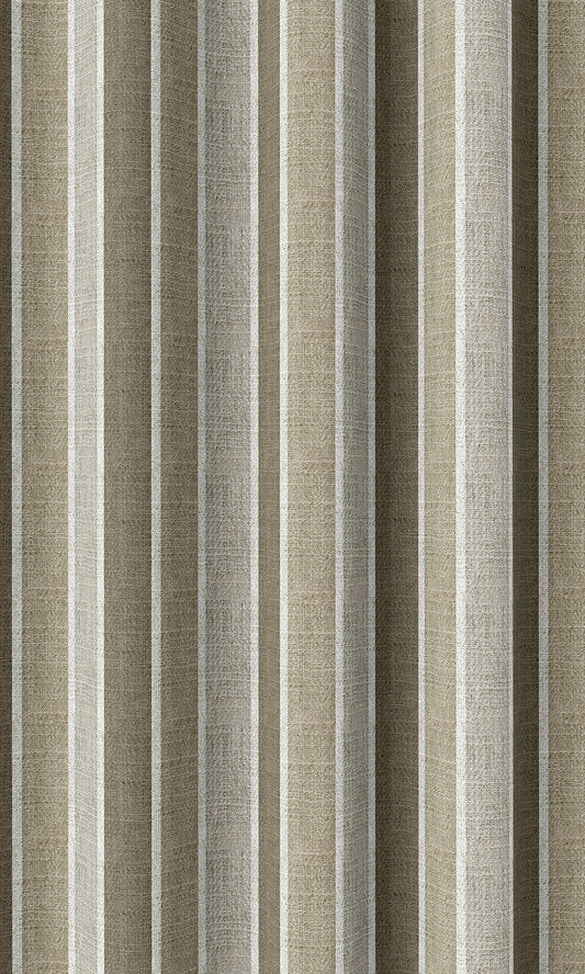 Striped Roman Blinds (Beige/ Brown/ Grey)