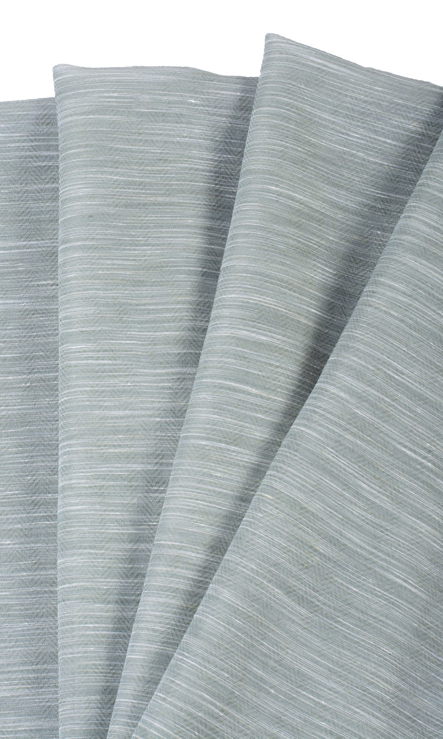 Textured Sheer Free Fabric Material Sample (Grey-Green)