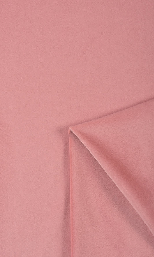 Velvet Fabric Blinds (Coral Pink)