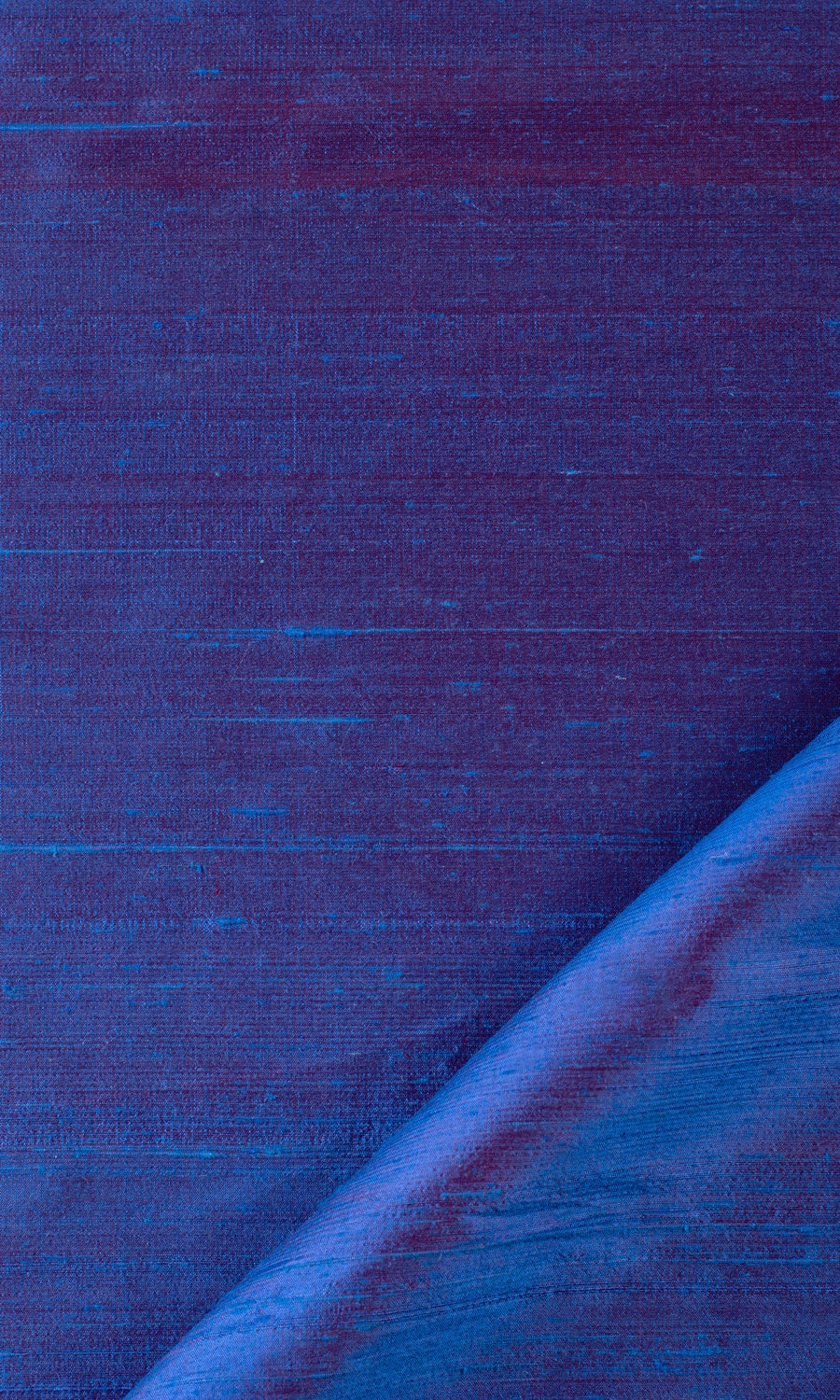 Pure Silk Window Treatments Fabric Sample (Blue)